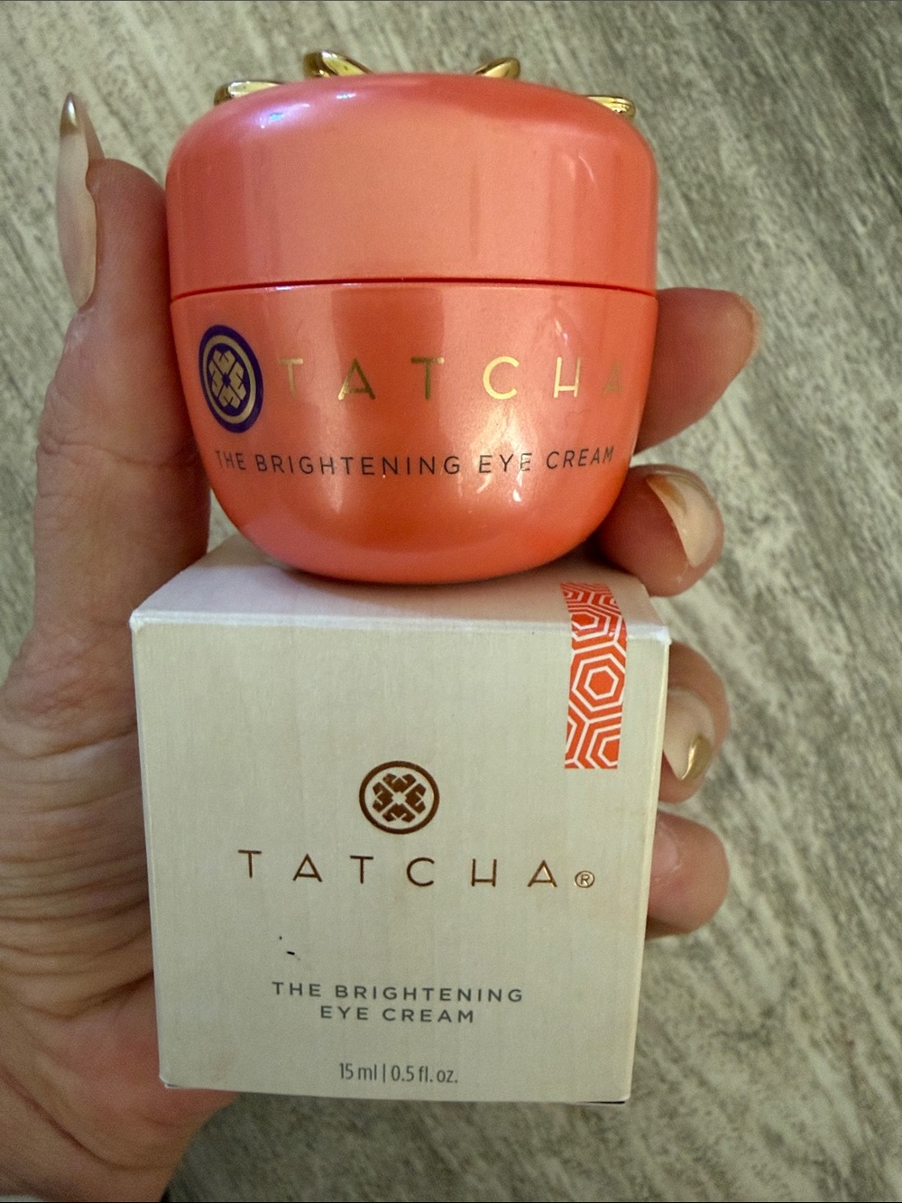 Tatcha Brightening Eye Cream - $65 retail